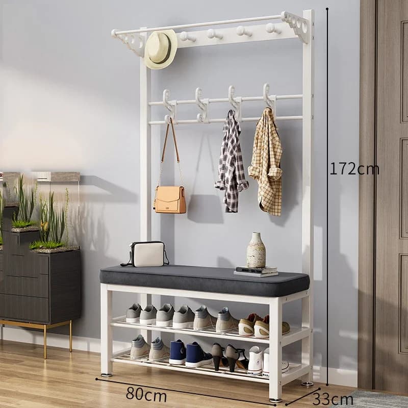 Porte-manteau de luxe nordique, Rail de chambre à coucher, armoire moderne, porte-manteau Portable, 