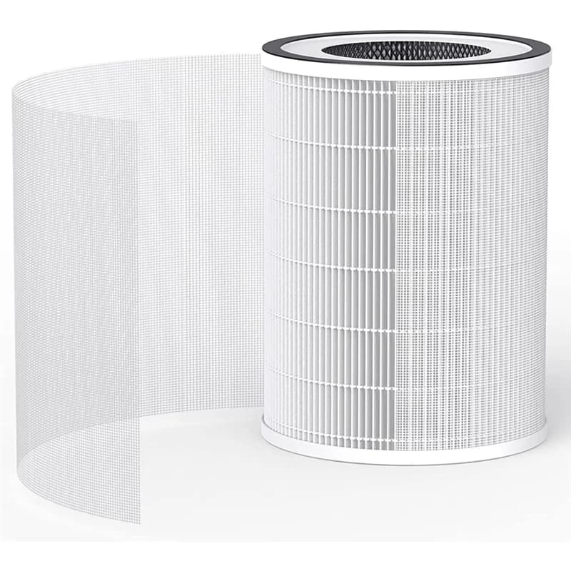 Lot de 2 filtres HEPA H13 True pour supporter ficateur d'air, compatible avec Aquoia KILO, KILOPLUS,