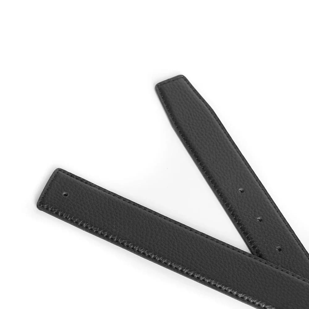 Ceinture en H en cuir véritable pour hommes et femmes, haute qualité, gris, designer de luxe, sans s