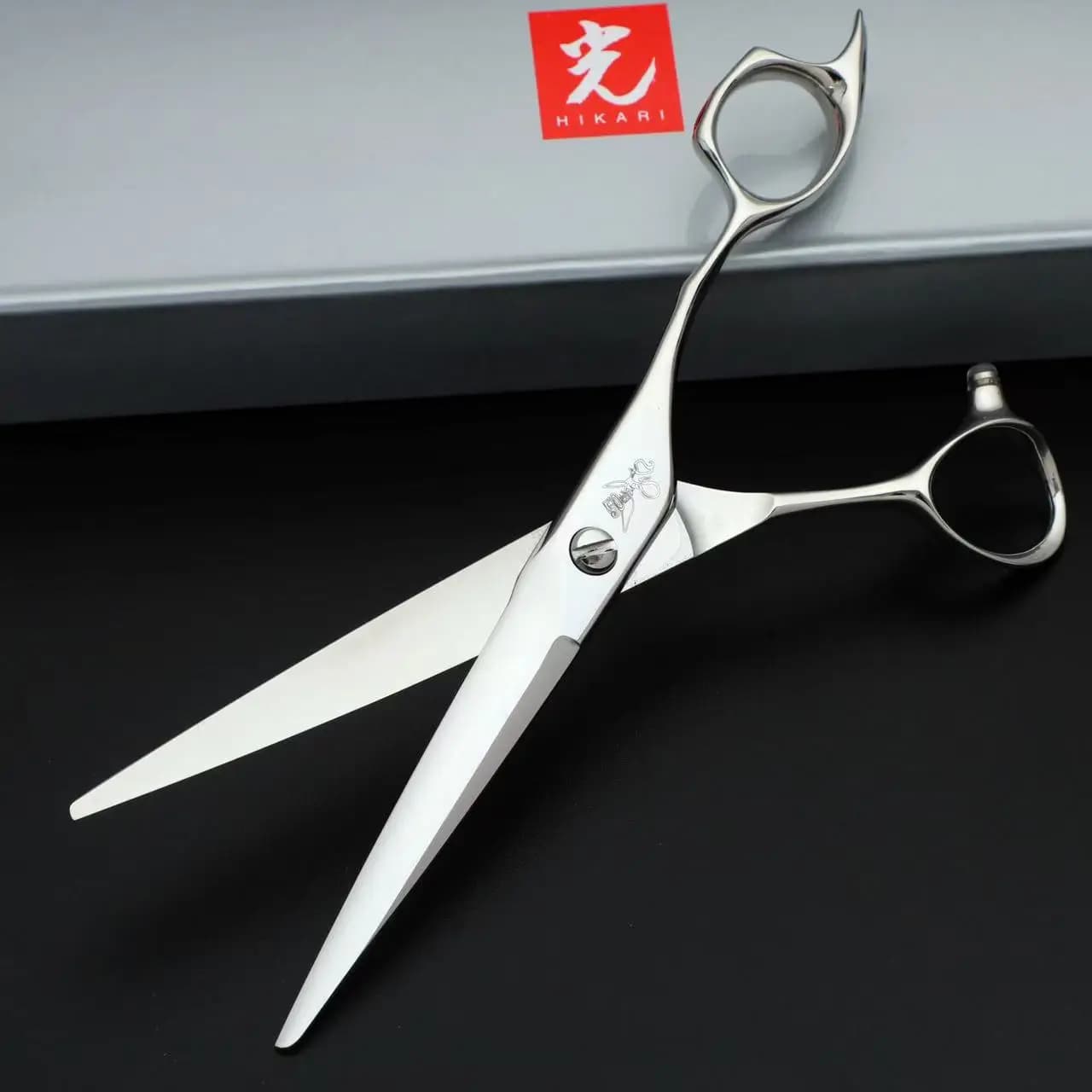 HIKARI – ciseaux de barbier professionnels VG10, coupe légère 5068, ciseaux de finition spéciaux pou