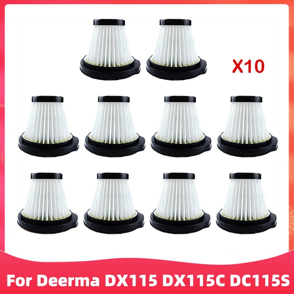 Compatible avec ( Deerma DX115 / DX115S / DX115C ) Filtre HEPA Aspirateur à Main Pièces Détachées et