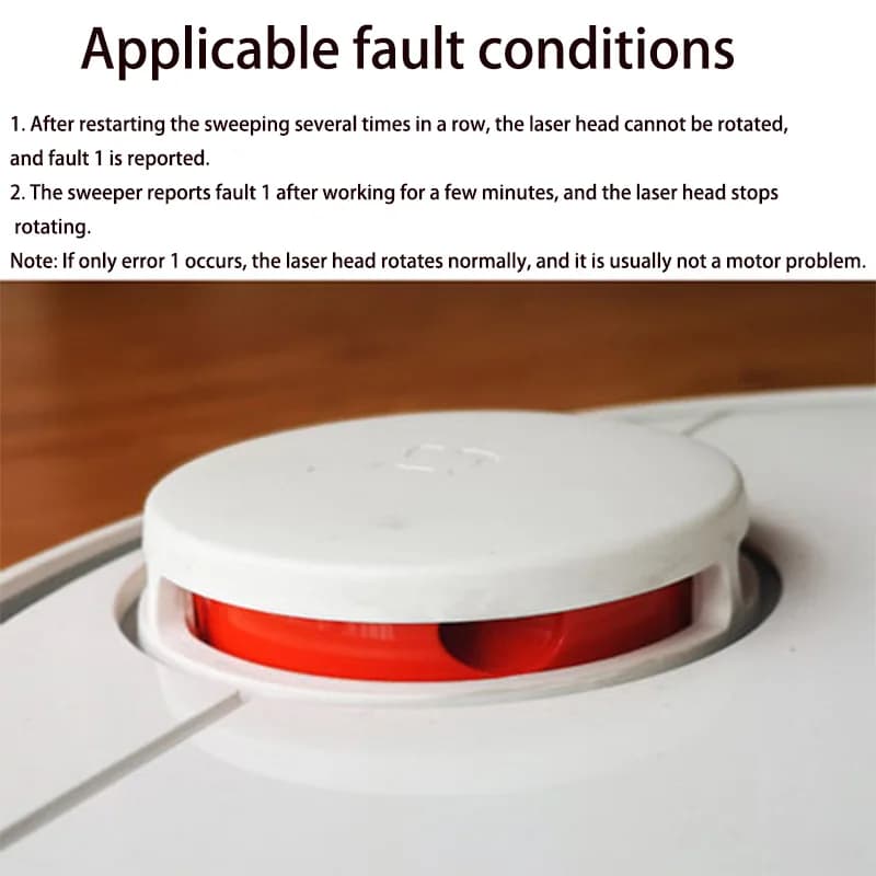 Moteur de transmission pour aspirateur robot Xiaomi, pièces de rechange, capteur de distance laser, 