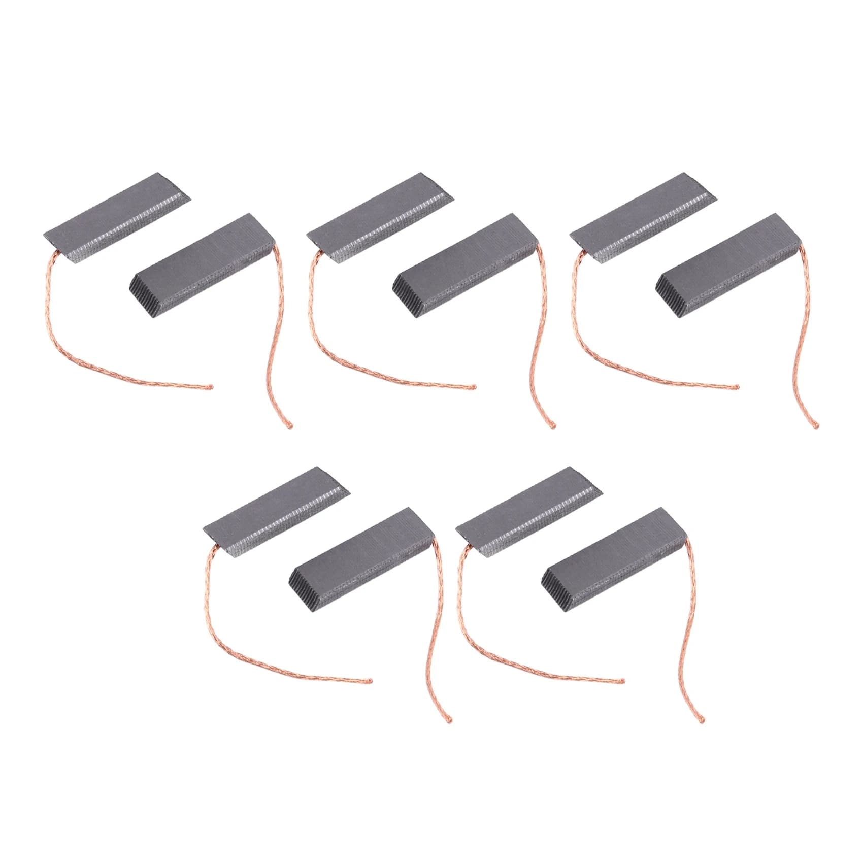 Lot de 10 brosses en carbone pour moteur de machine à laver Siemens, 5x13,5x40mm, type tambour