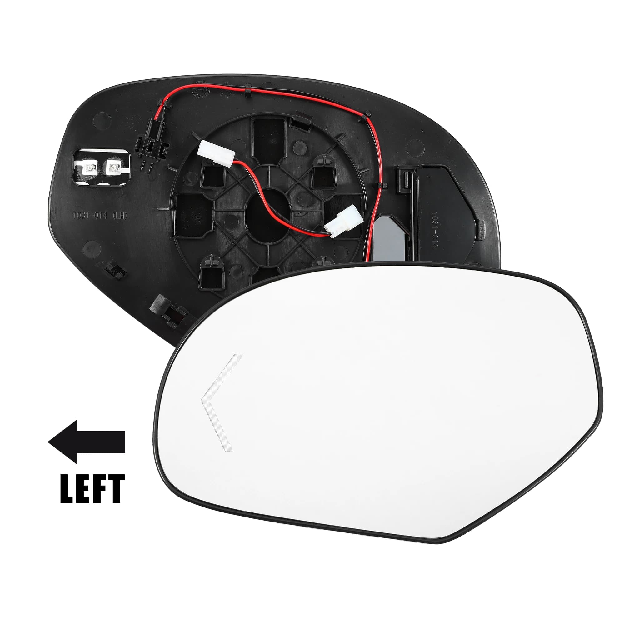 Uxcell-Rétroviseur de voiture avec plaque de support, rétroviseur métropolitain côté droit, remplace
