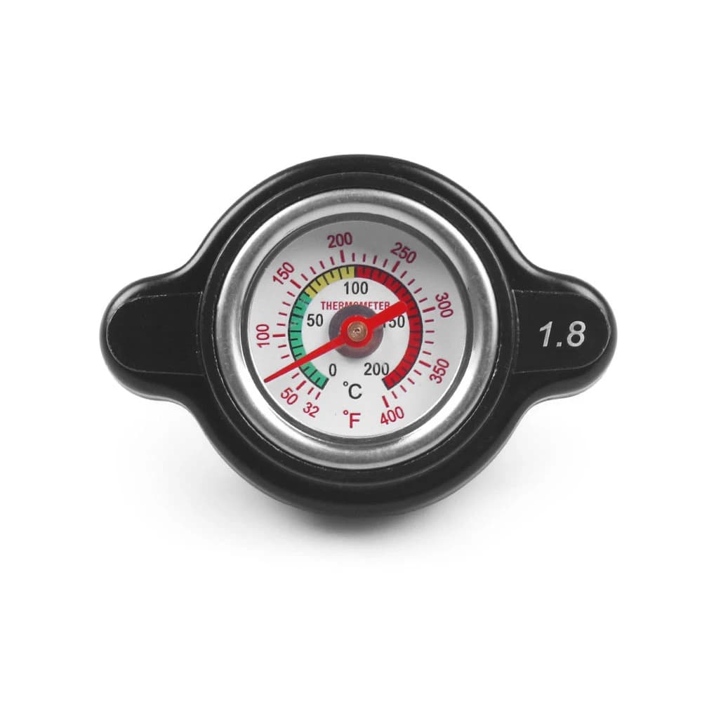 Bouchon haute pression avec jauge de température, capuchon religieux, 1.8 bar, 25,6 psi, Honda, Kawa