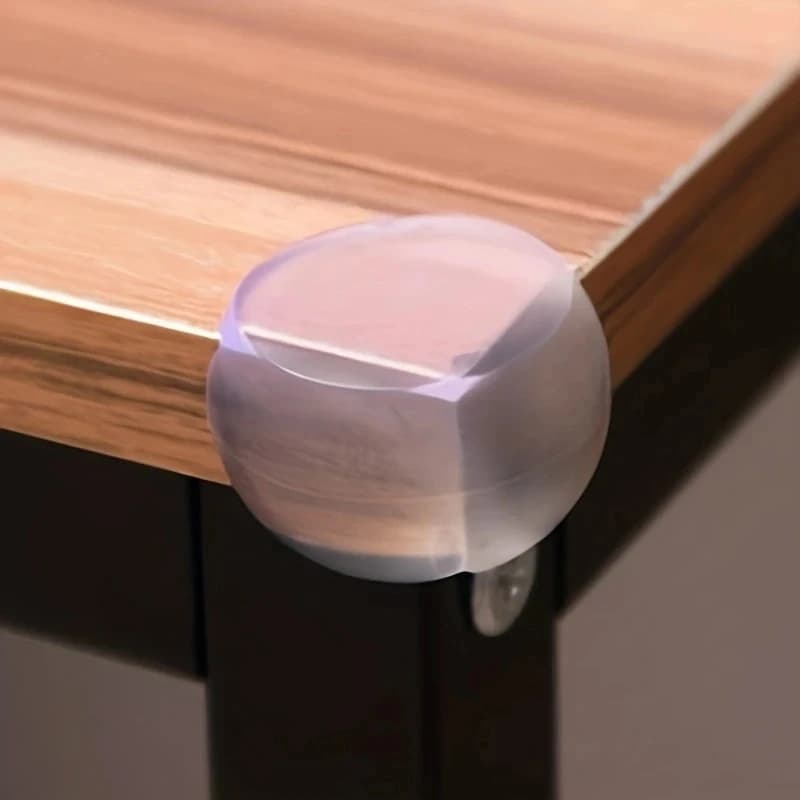 10 pièces sécurité Silicone protecteur Table doux Transparent enfants Anti Collision Table coin bord