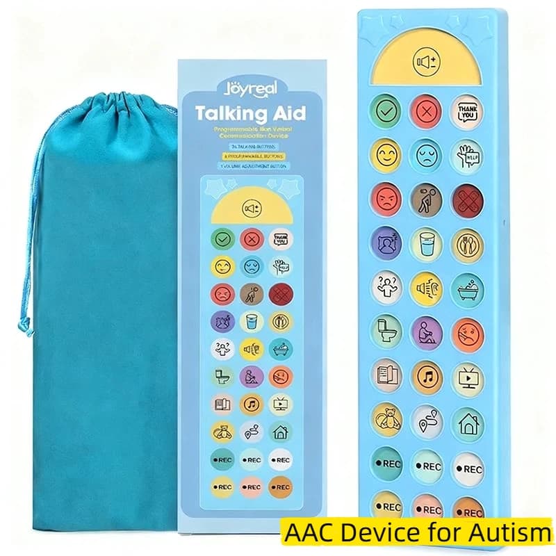 Dispositif AAC pour l'autisme, outil de Communication d'autisme non verbal avec conception Portable 