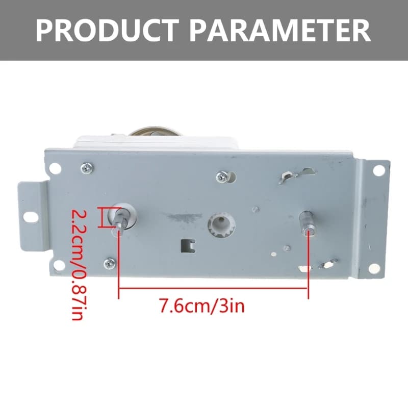 Minuterie de four à micro-ondes pour accessoires de rechange pour micro-ondes Midea WLD35-1/S WLD35-