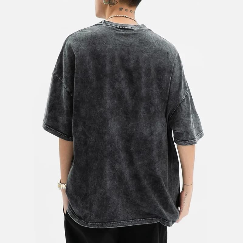 Baki imprimé Vintage coton t-shirts pour hommes femmes été décontracté surdimensionné T-Shirt t-shir