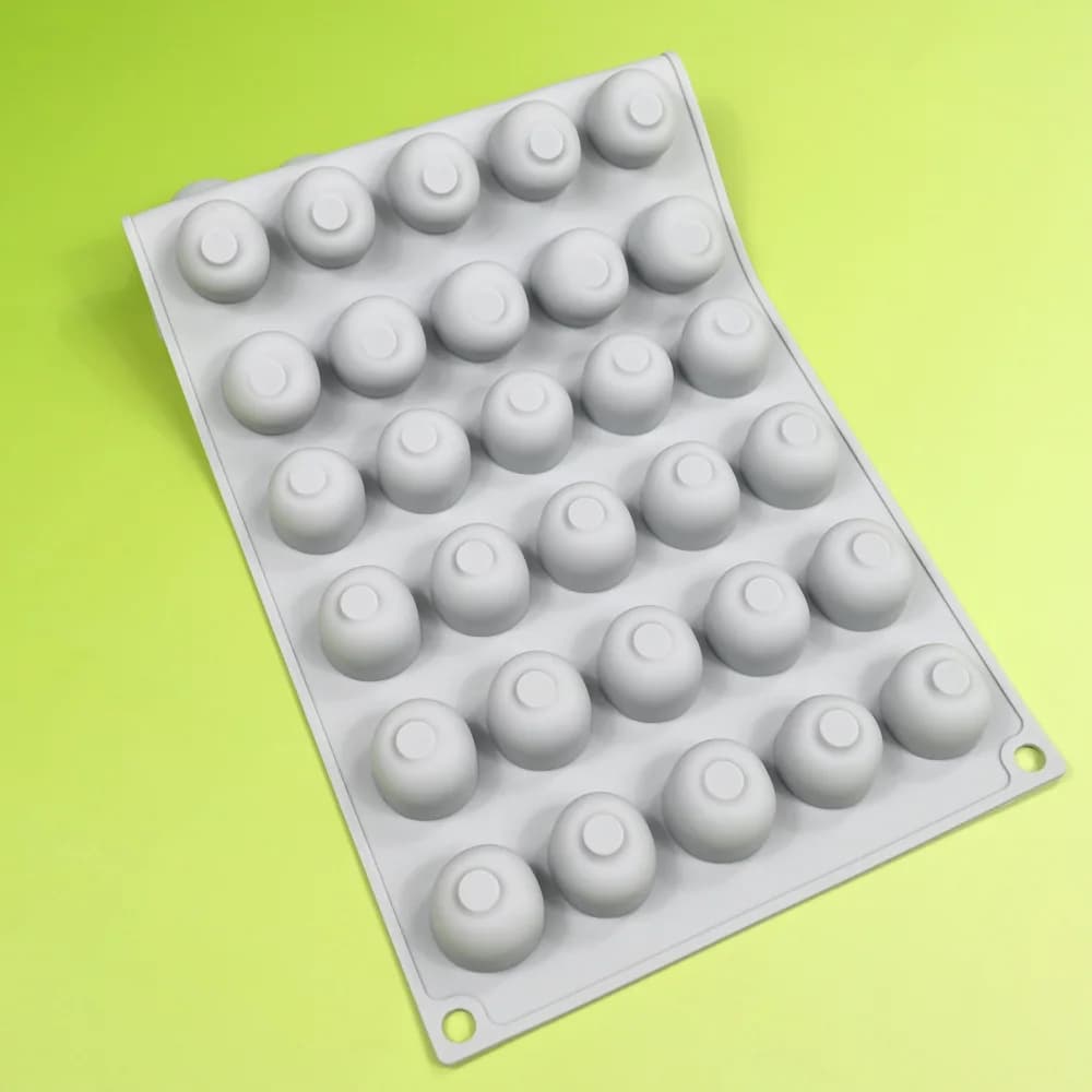 Moule à gâteau en silicone à 35 cavités, ustensile de cuisine idéal pour la décoration de desserts a
