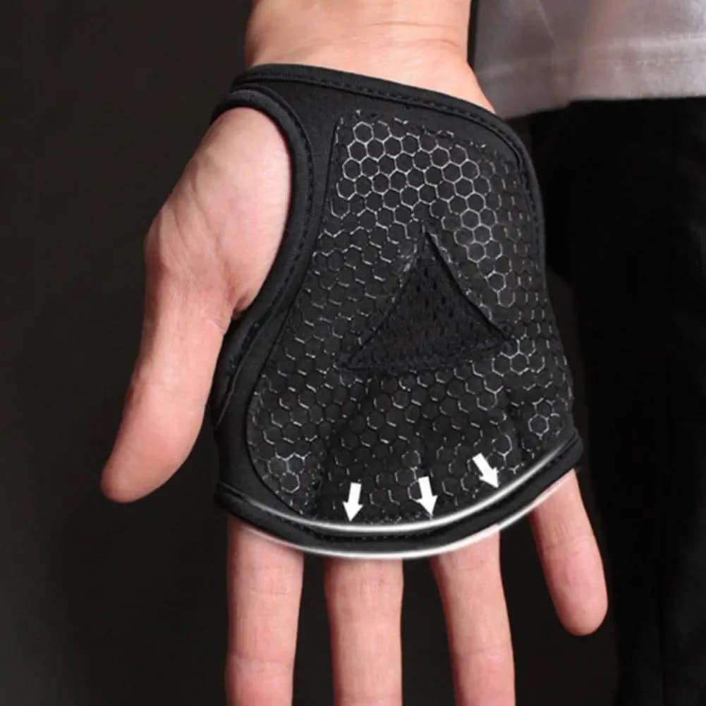 Gants de protection des poignets et des poignets pour femmes, équipement de fitness, demi-antidérapa