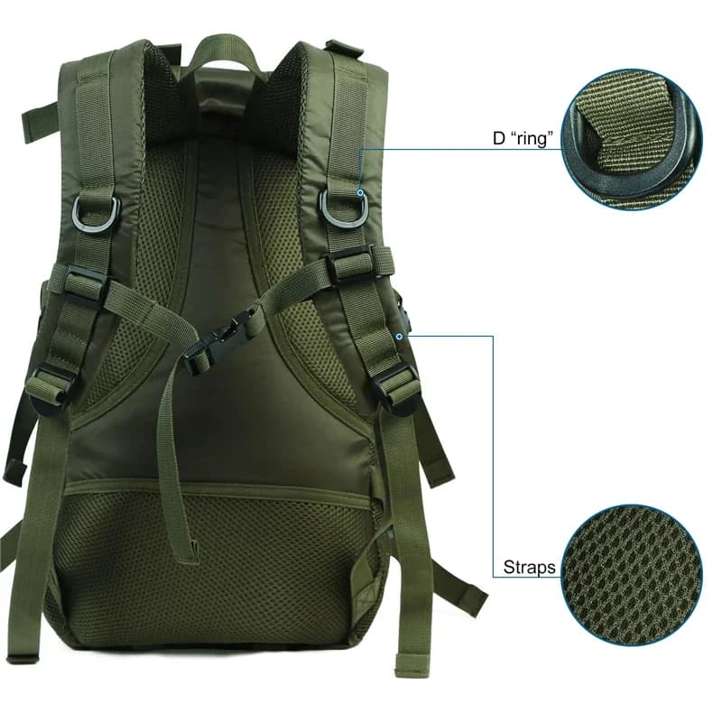 Sac à dos de voyage de randonnée pour homme, sac à dos de trekking, sacs à dos de camping, sac à dos