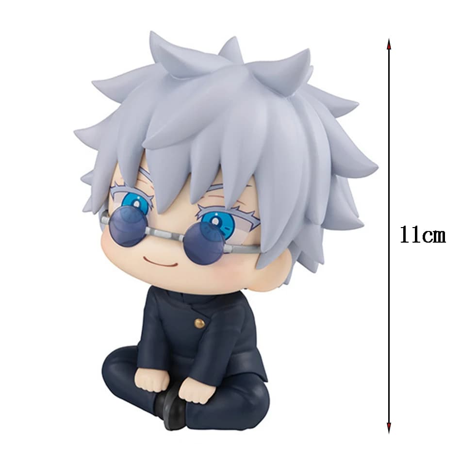 Anime mignon Fushiguro Toji Jujutsu Kaisen Figure Gojo Satoru figurine Q Version poupée Geto Suguru 