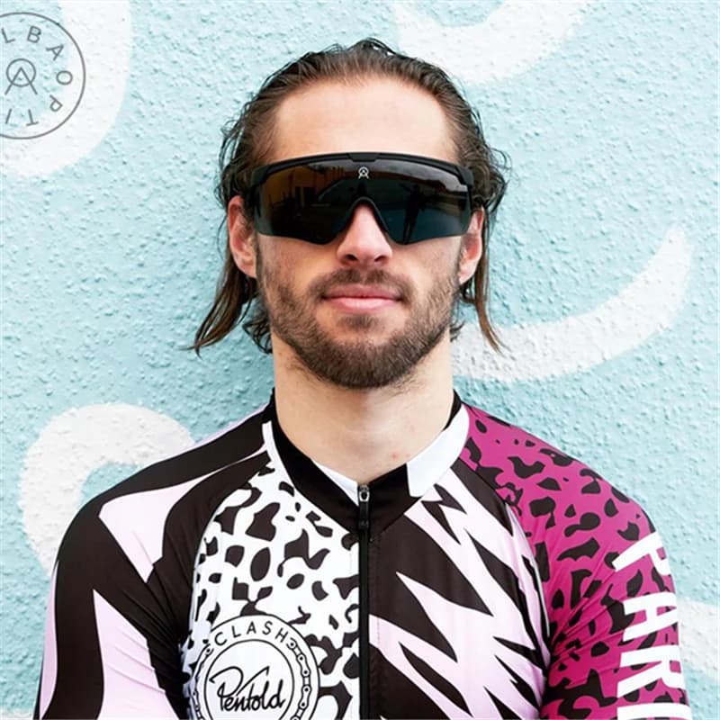 ALBA-Lunettes de cyclisme polarisées pour hommes et femmes, lunettes de soleil de sport, lunettes de