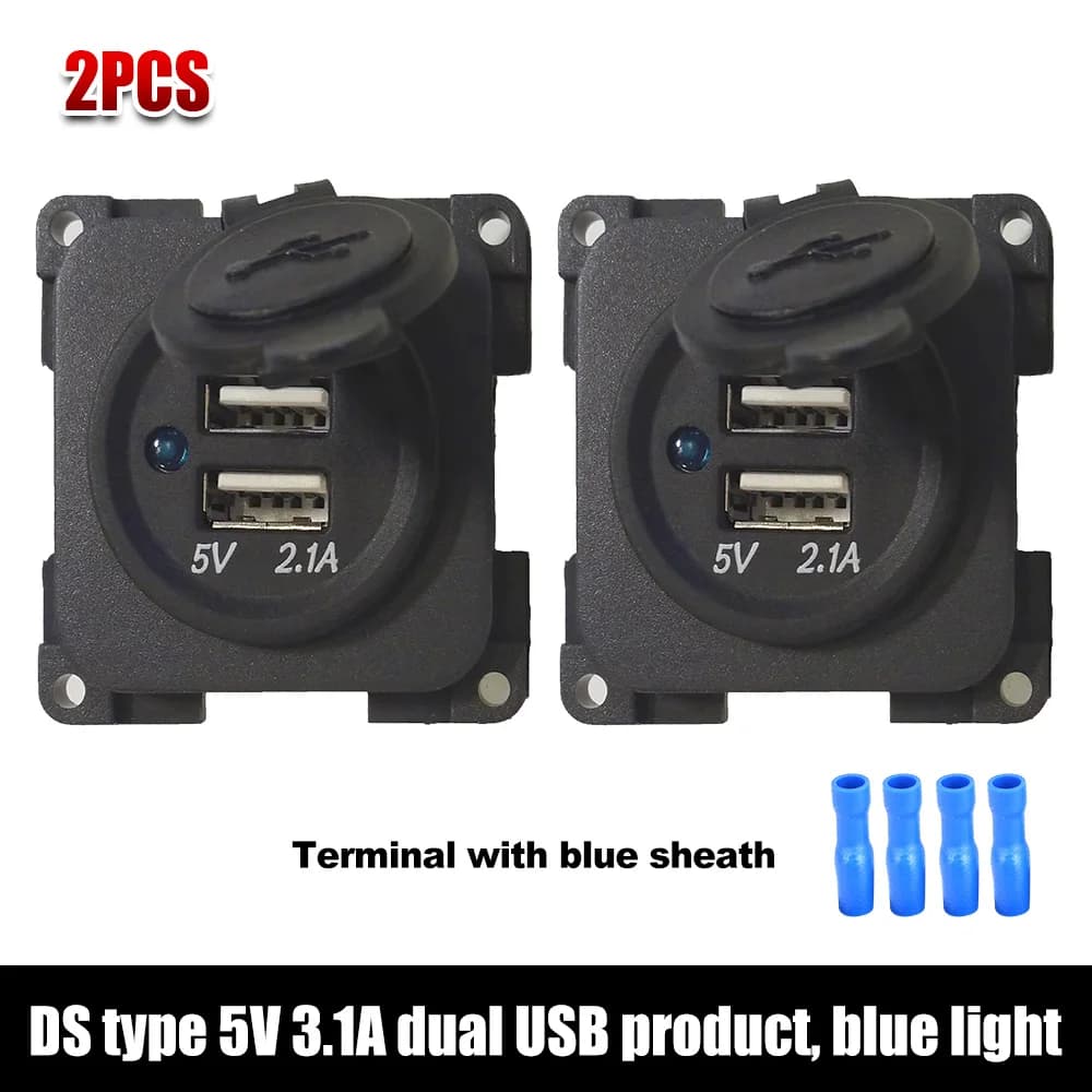 12V CBE C-Line Double prise de chargeur USB camping-car caravane
