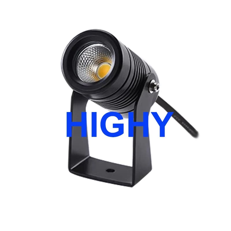 10 pièces LED lumières de jardin extérieur LED étanche pelouse lampe 220V110V 5W7W paysage Spike amp