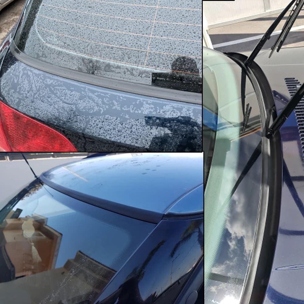 Bande d'étanchéité universelle en caoutchouc pour voiture, 4m, Type H, pour Honda Audi Benz Buick VW