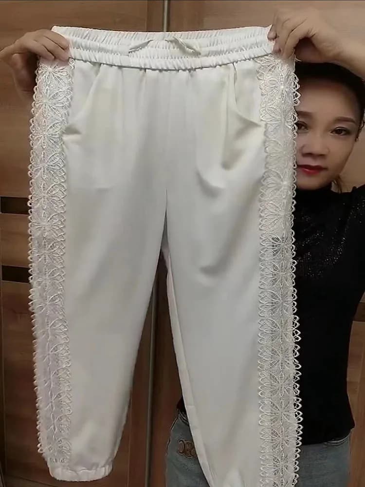 Ice inj-Pantalon amissié à séchage rapide pour femme, vêtement de sport, longueur de rinçage, nouvel