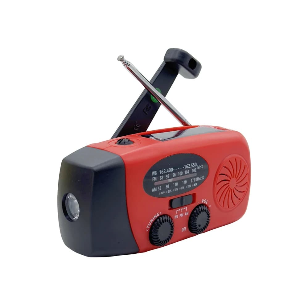 Générateur manuel à manivelle pour la prévention des catastrophes, radio, lampe puissante, charge so