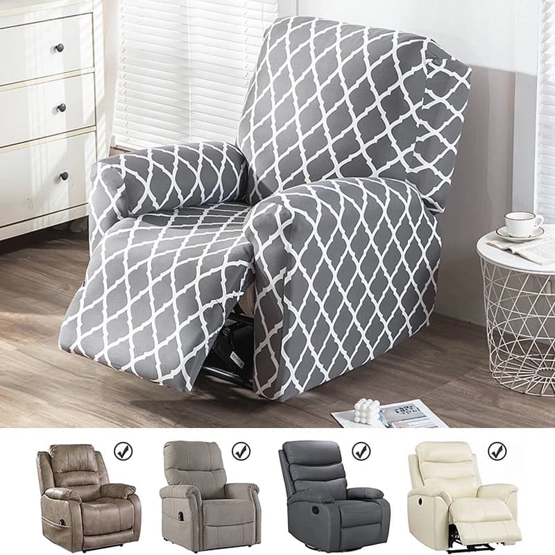 Nouvelle housse de protection antidérapante pour fauteuil inclinable et canapé, protège-meubles pour