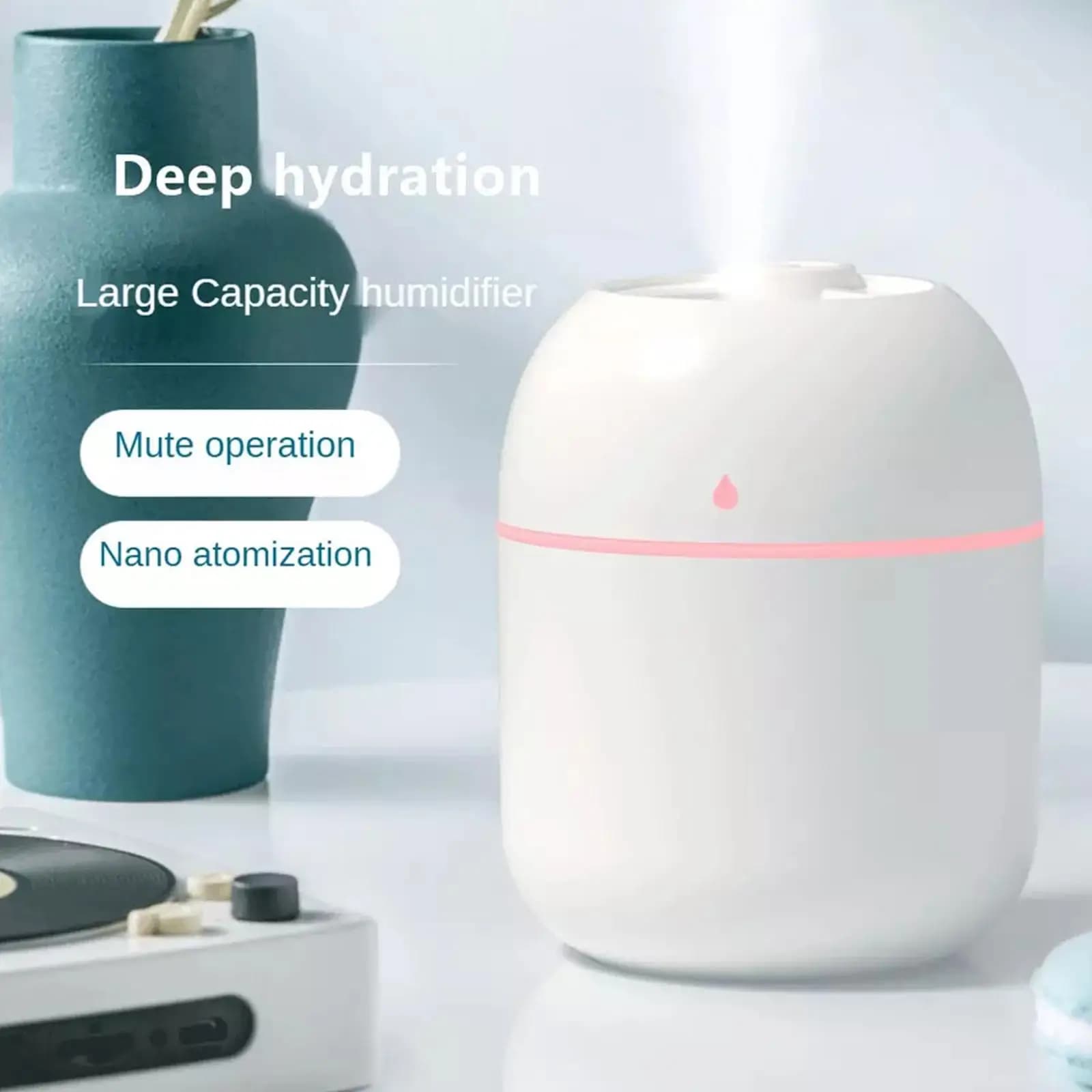 Humidificateur USB diffuseur d'arôme appareil ménager Portable 220ml humidificateur électrique burea