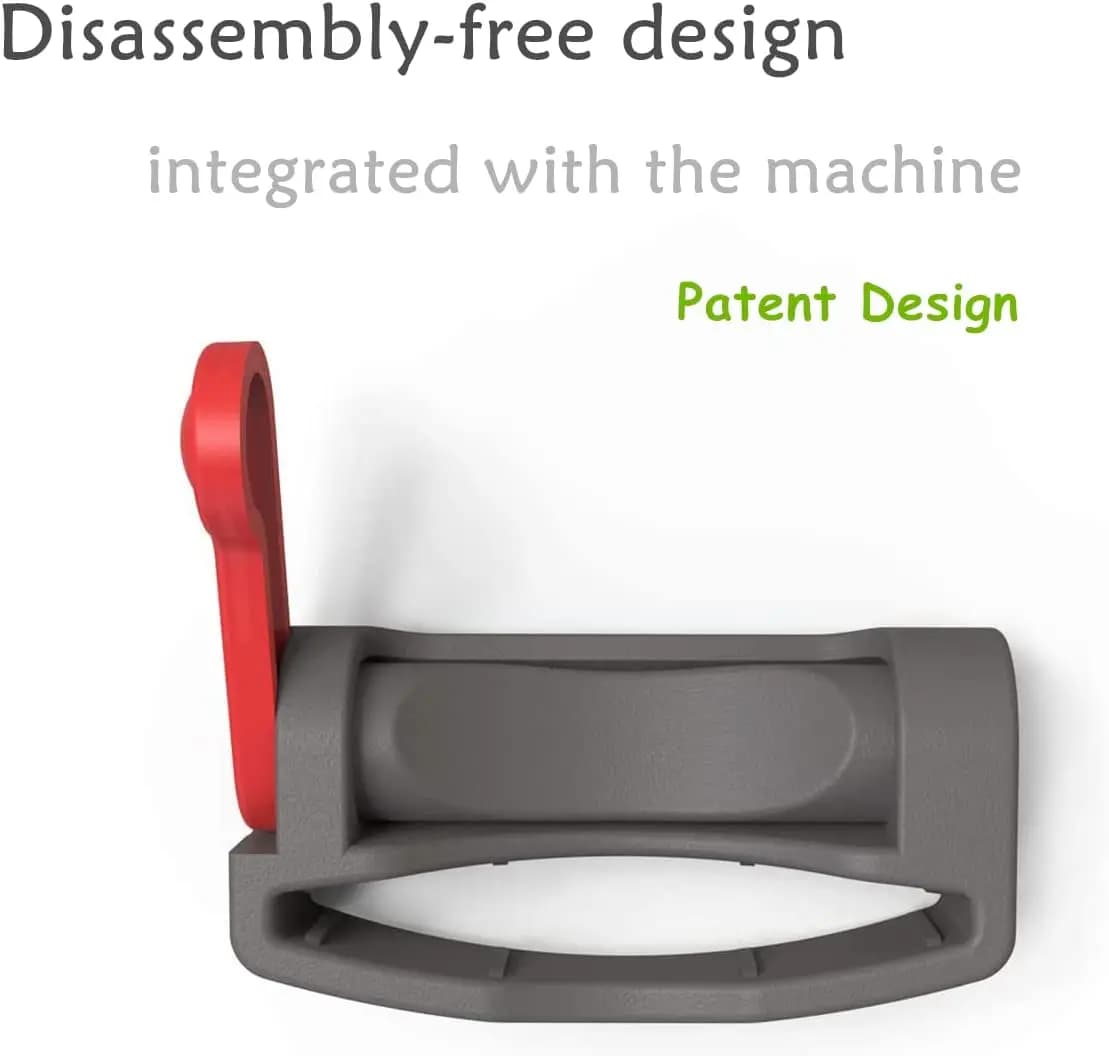 Pince de commande marche/arrêt avec bouton d'alimentation, verrouillage à gâchette pour aspirateur D