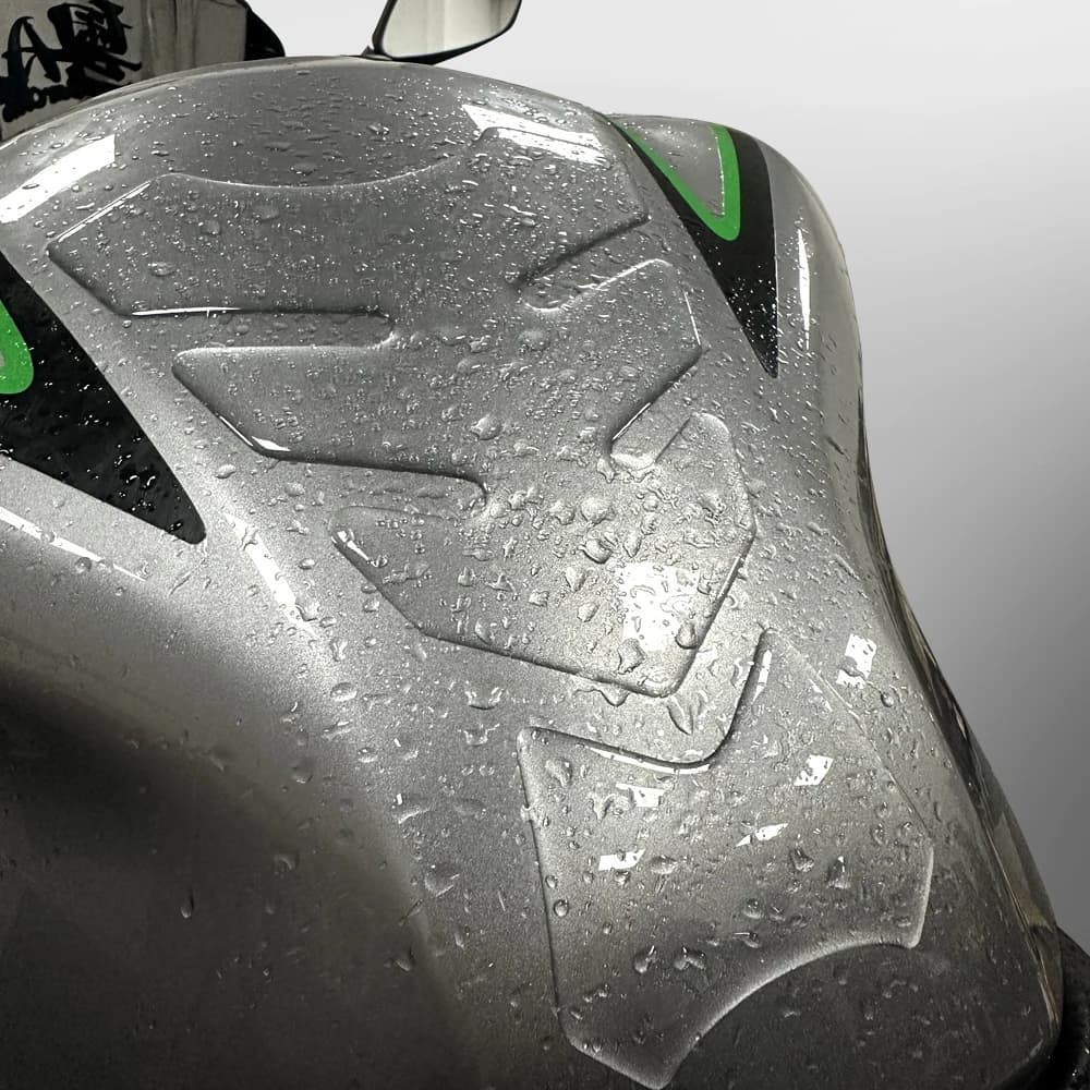 Protection transparente de tampon de réservoir de moto universelle pour Kawasaki Honda Yamaha Suzuki