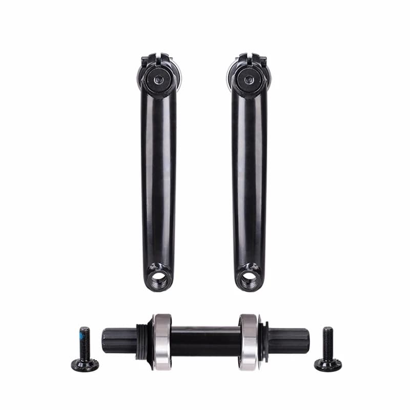 Kit de manivelle Funsea pour BMX Big Cruiser Wheelie Stunt Bike, avec moyeu central 170 mm, bras en 