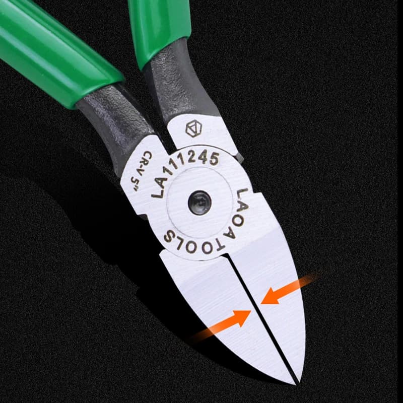 LAOA CR-V pince en plastique coupe latérale 4.5/5/6/7 pouces coupe-bijoux fil électrique cisailles o