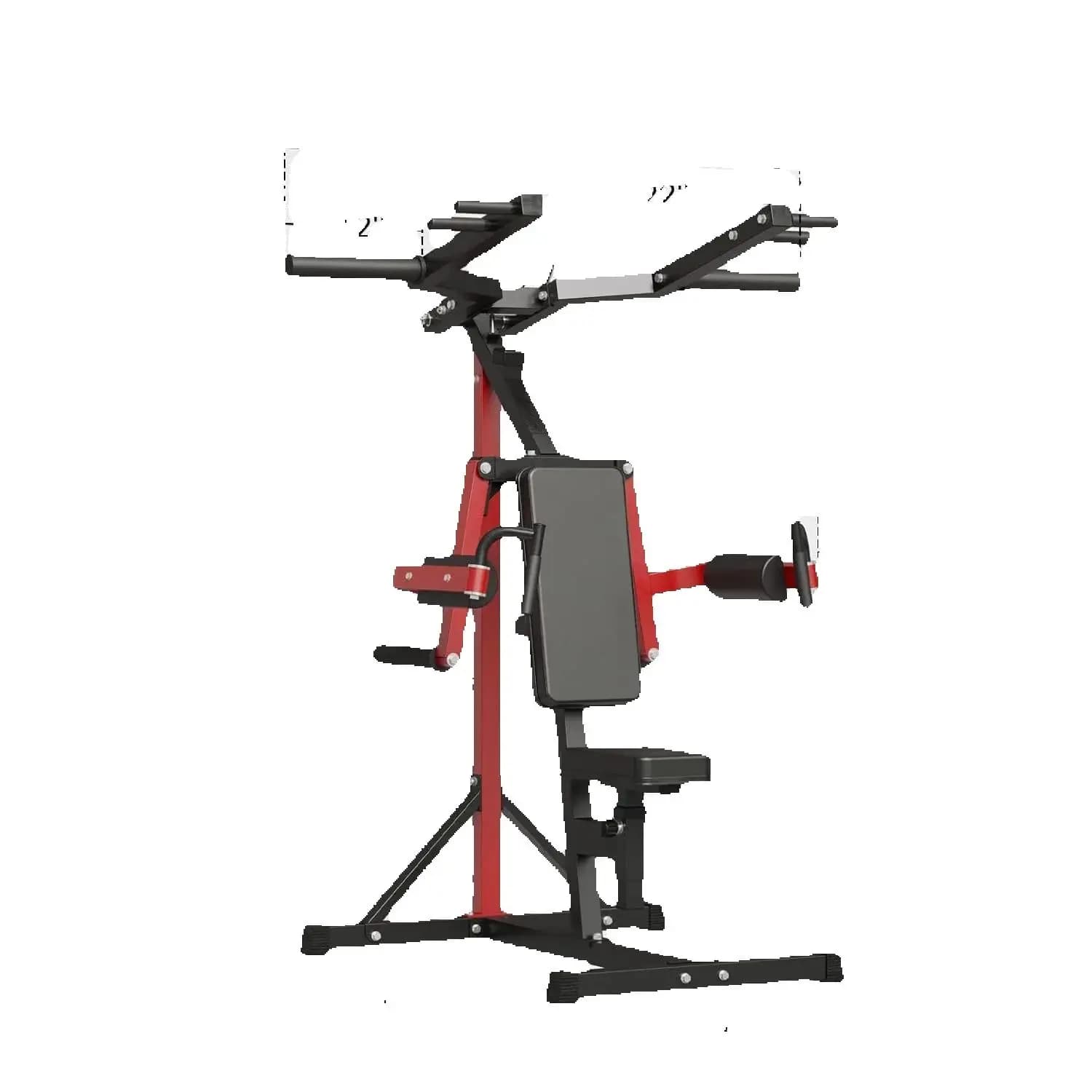Équipement de fitness pour recommandation de la posture assise, machine de poussée des hanches de le