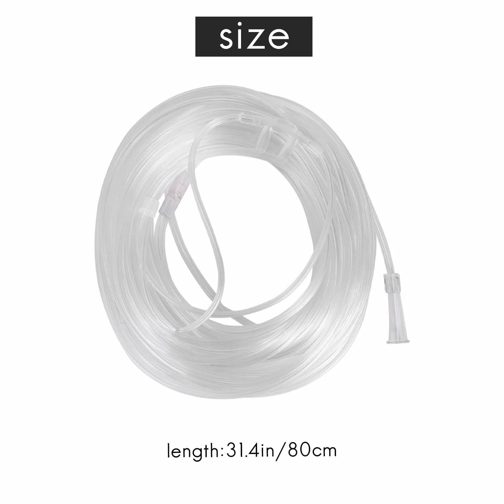 Tube à oxygène nasal souple, adapté au générateur d'oxygène, canule nasale, 8m