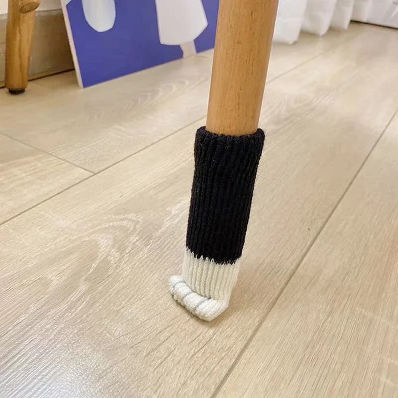 4 pièces/ensemble créativité patte de chat Table pied chaussettes chaise jambe couvre protecteurs de
