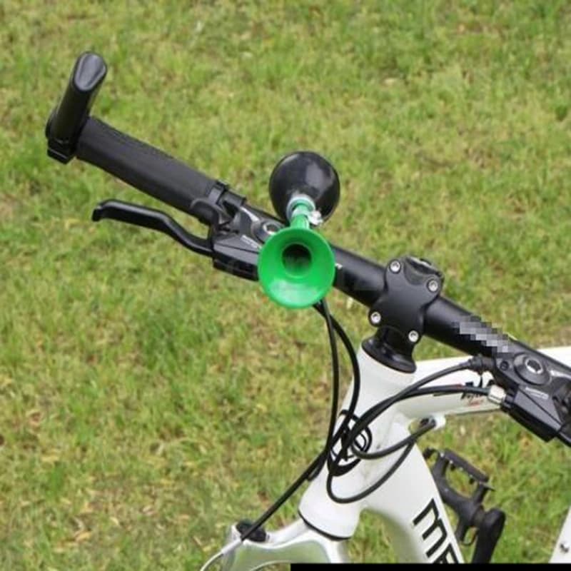 Klaxon à Air en métal pour vélo, trompette, ampoule en caoutchouc à presser, sonnerie de vélo