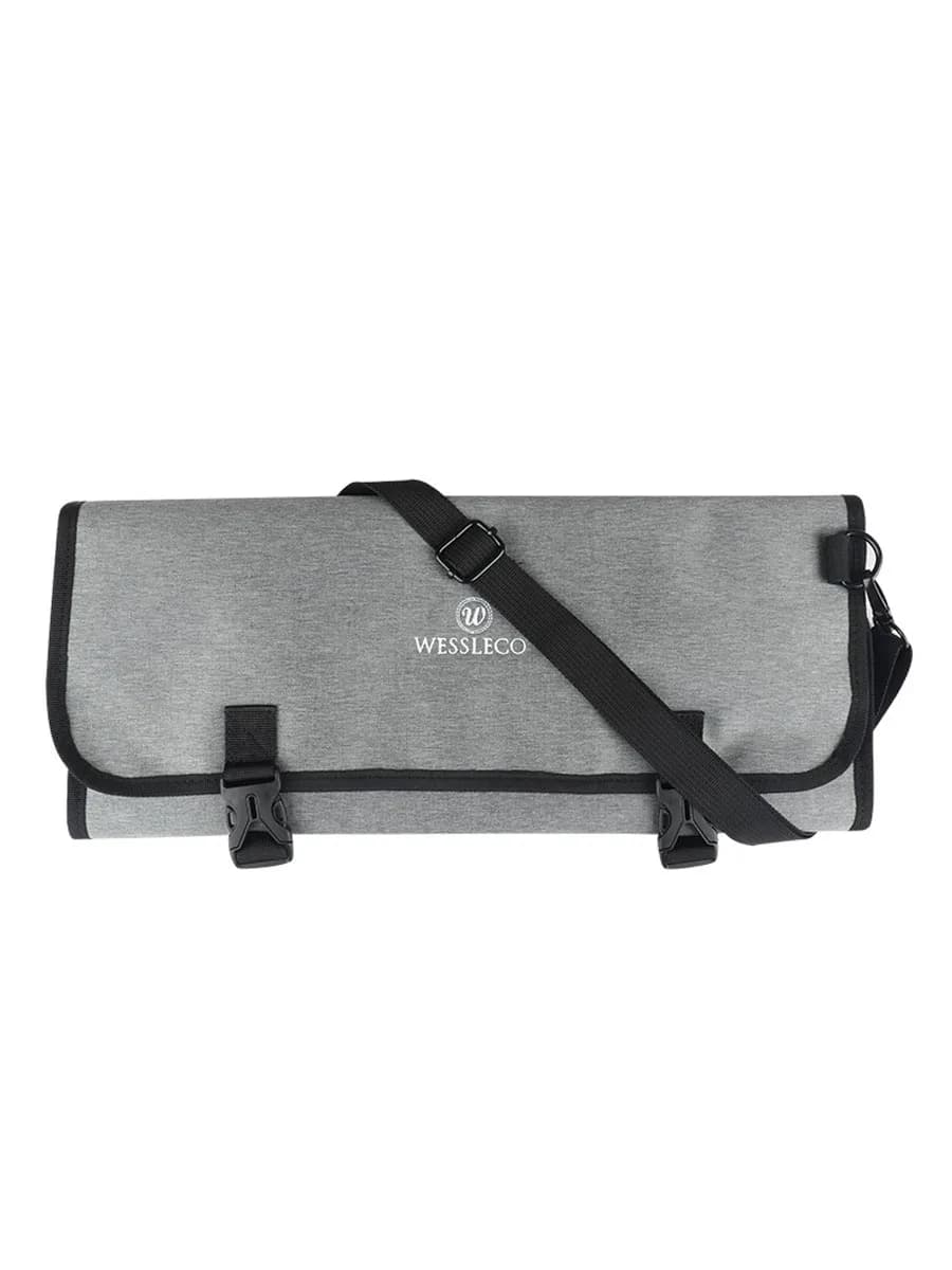 WESSLECO Chef couteau sac rouleau étui de transport cuisine cuisson Portable poches de rangement dur
