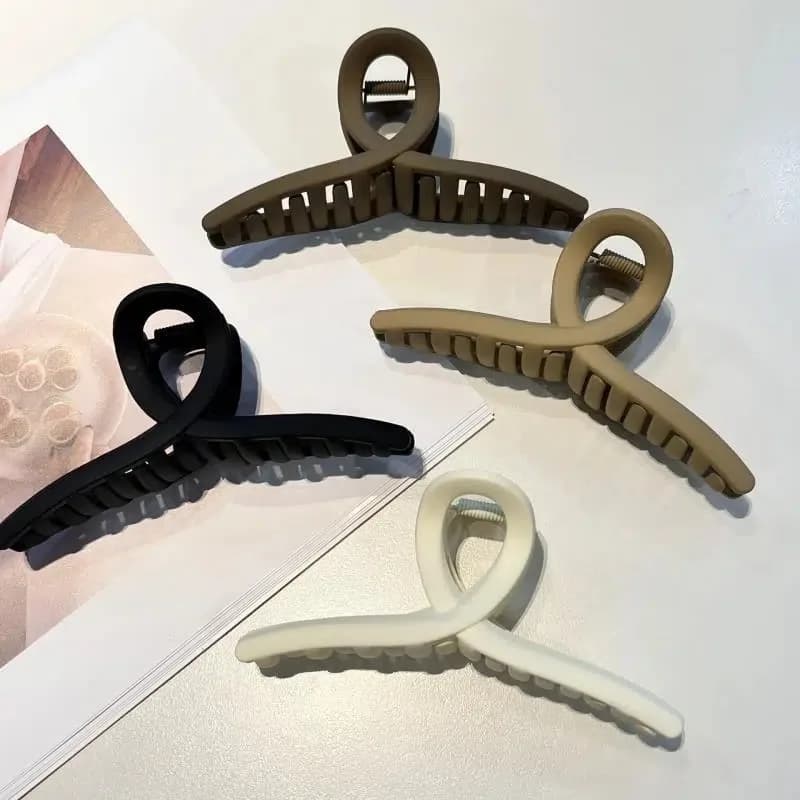 Pinces à cheveux pour femmes, 2/4 pièces, épingle à cheveux croisée mate, grandes pinces à cheveux e