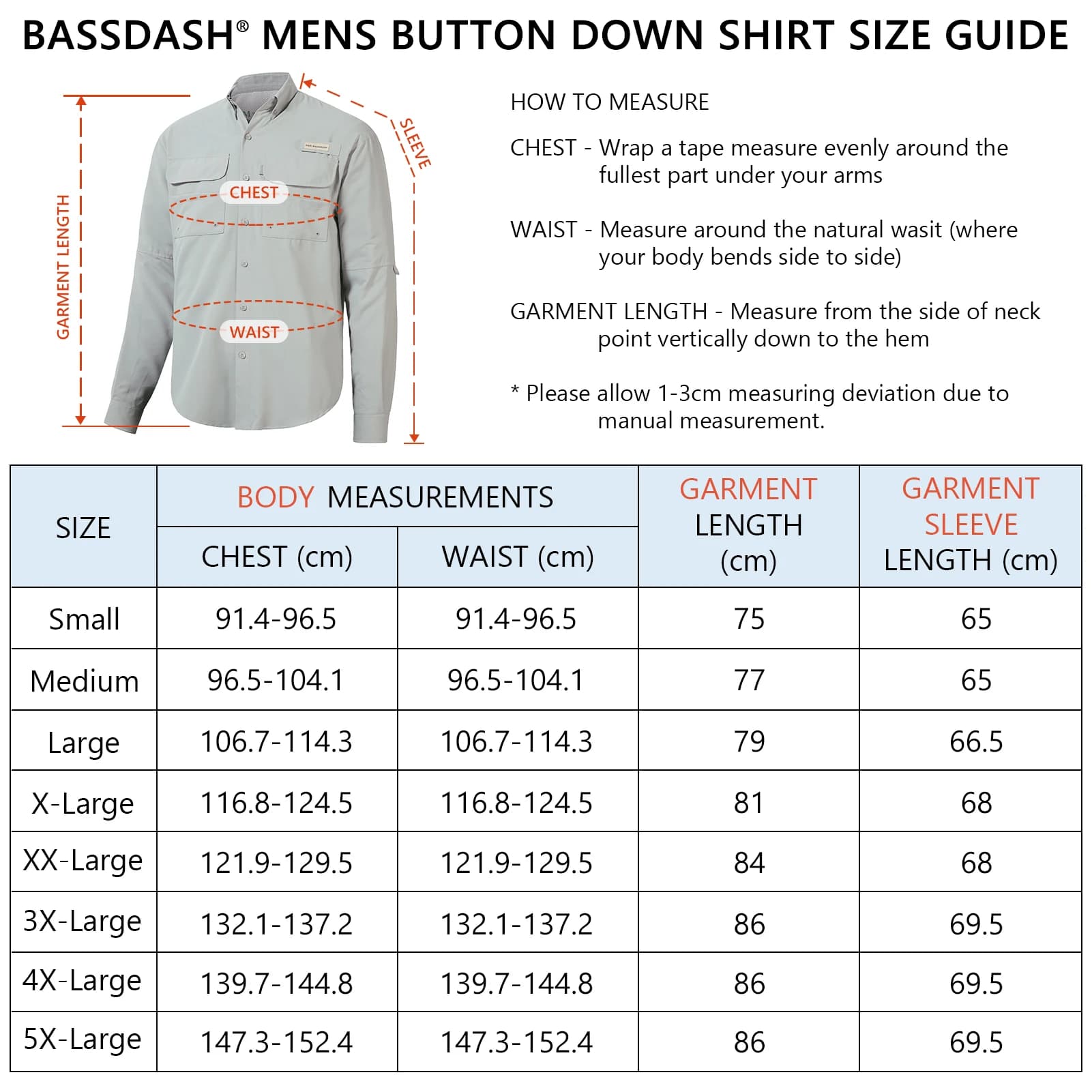 Bassdash-Chemise à boutons pour hommes, tenue d'été ou pour la pêche, survie sauvage, résistante au 