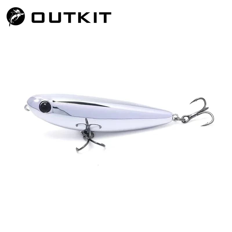 OUTKIT leurre de pêche crayon flottant StickBait leurre 4.5/2.8g Wobblers Topwater manivelle leurres