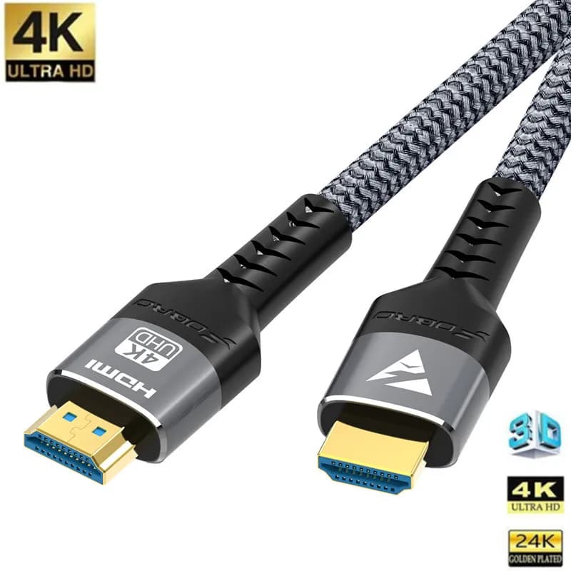 Répartiteur de câble Compatible HDMI 2.1, 8K, 4K @ 120Hz, 8K @ 60Hz, adaptateur 48Gbps pour PS4 PS5 