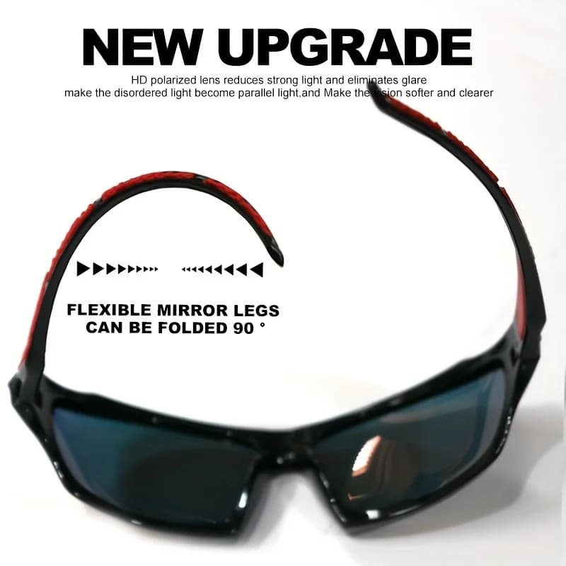 1/3 pièces sport lunettes de soleil polarisées pour hommes léger Vision nocturne hommes nuances cycl