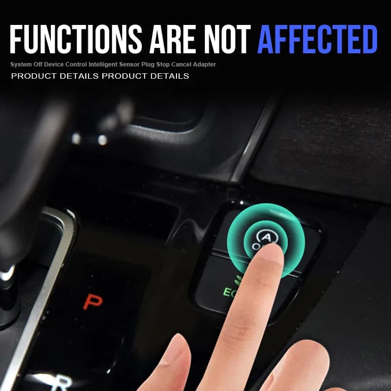 Système de boutons de commutation de moteur de démarrage et d'arrêt automatique de voiture, disposit