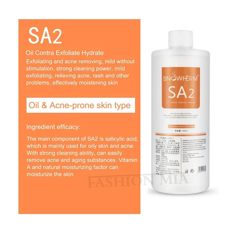 Solution Aqua Peel AS1 SA2 AO3, 3 pièces/1200ml, Dermabrasion pour le visage, soins de la peau, nett