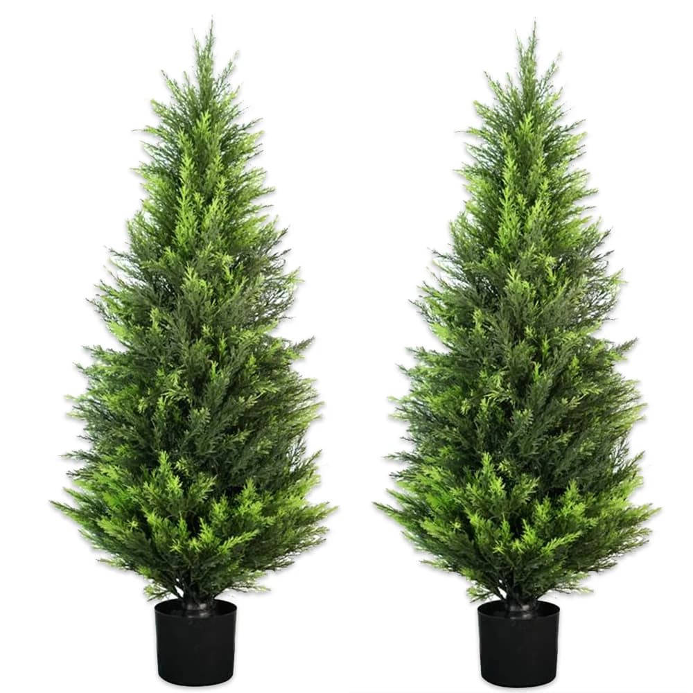 Arbre de bananier artificiel résistant aux UV, décoration intérieure pour la maison, plante de Simul