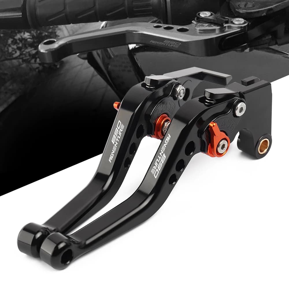 Leviers de frein et d'embrayage courts CNC, accessoires de moto pour KTM 890 Adventure 890Adventure 