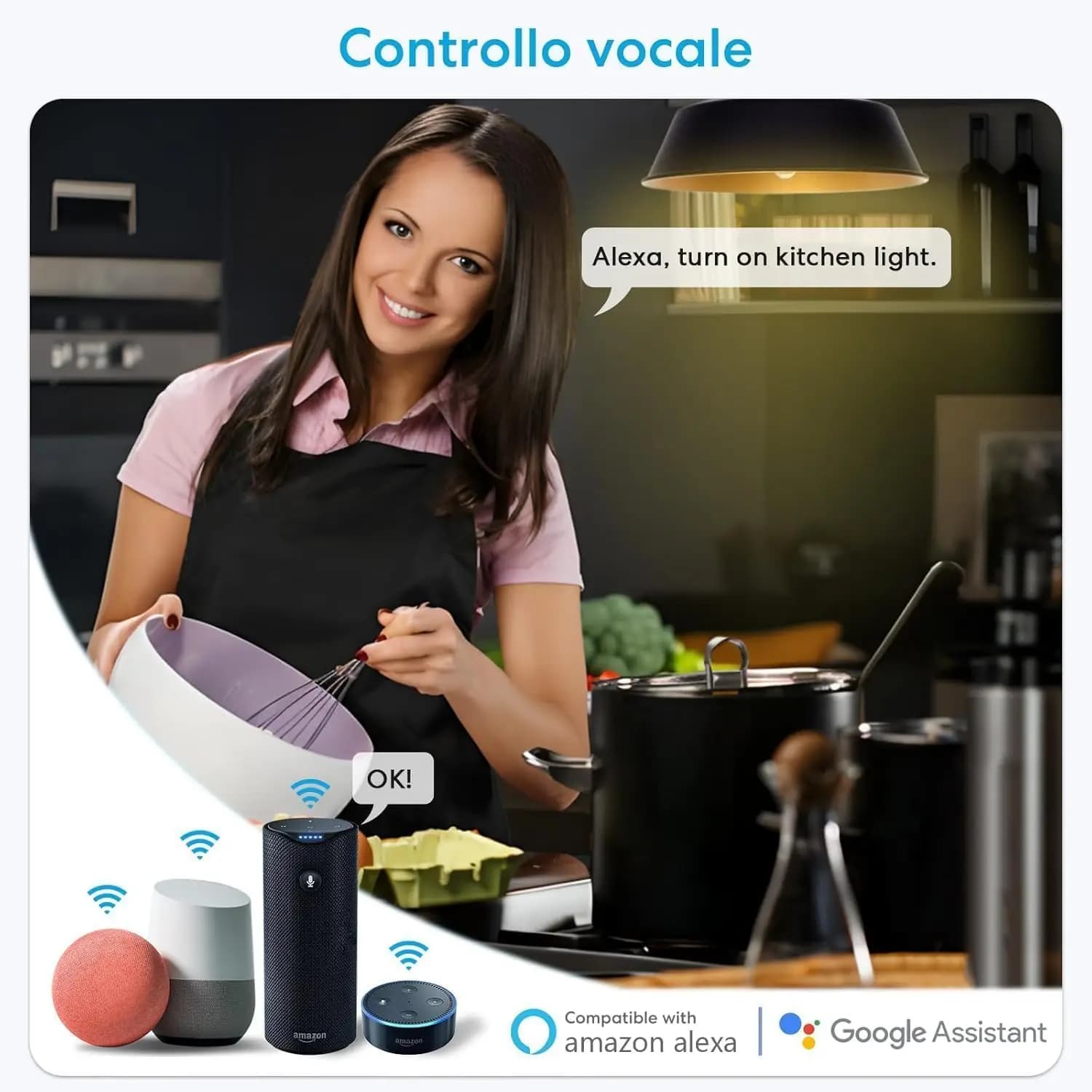 Porte-lampe E27 Mini EWelink avec Wi-Fi, télécommande via une application, adaptateur pour ampoules 