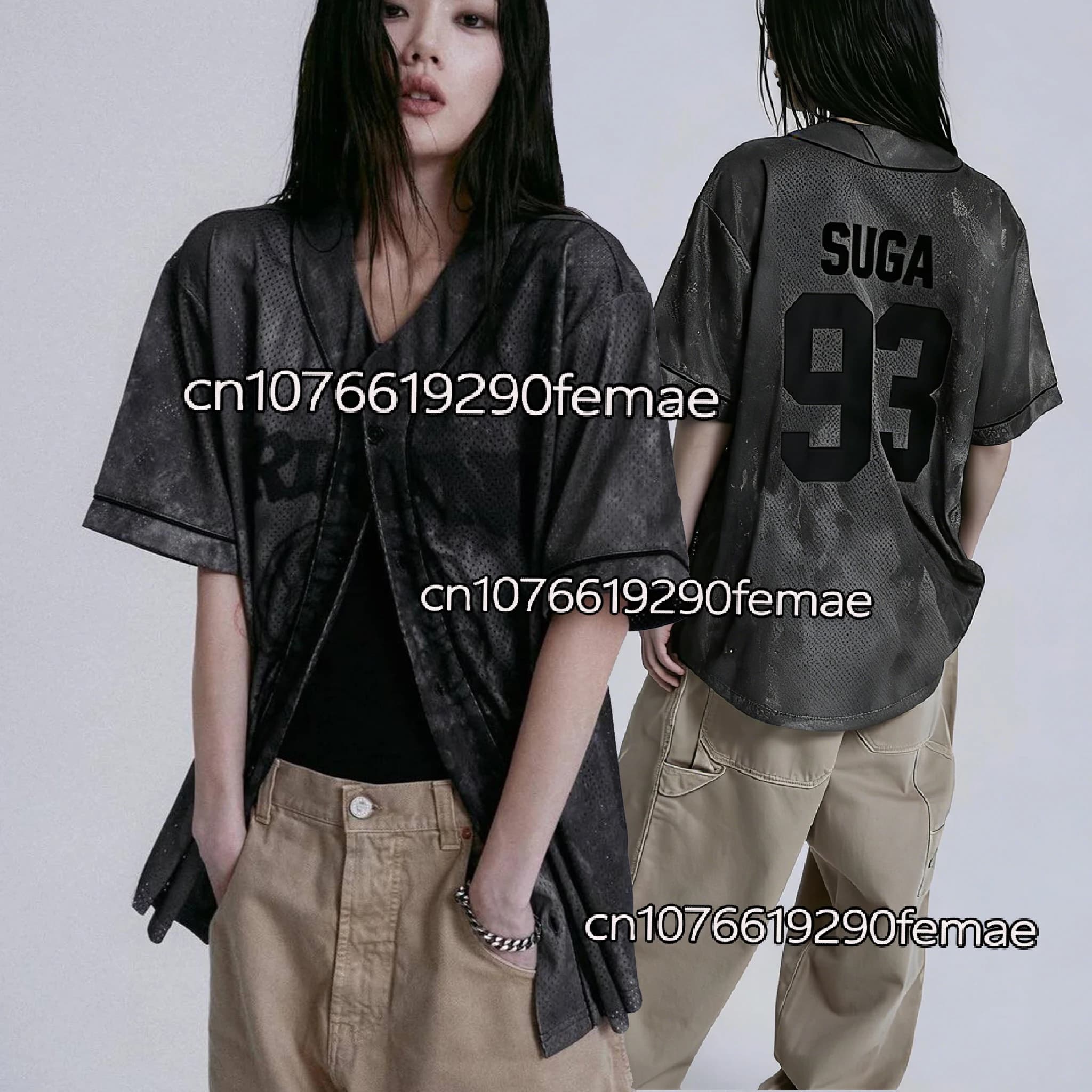 Nouveautés 2026 pour hommes et femmes KPOP # T-shirt de baseball 97, maillot de sport quotidien pour
