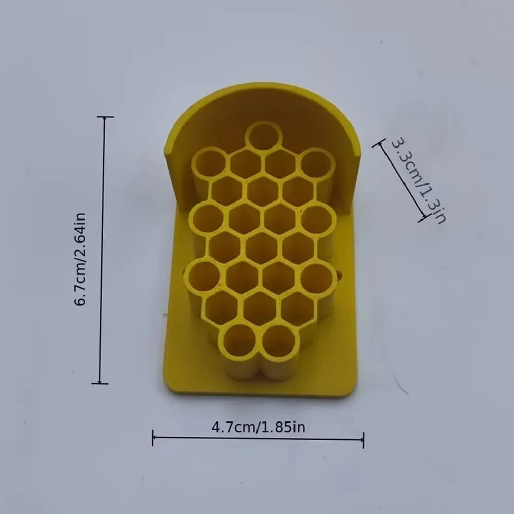 Nichoirs pour abeilles imprimés en 3D, forme nid d'abeille, résistants au soleil, imprimés en 3D, hô