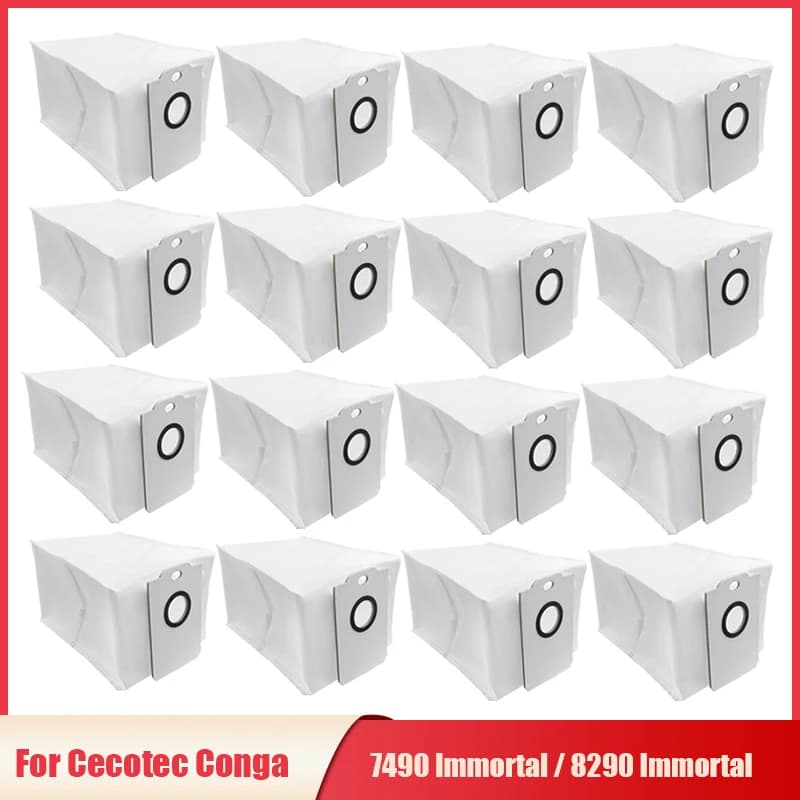 Sacs à poussière de remplacement pour aspirateur Cecotec Conga 7490 Immortal / 8290 Immortal / Kabum