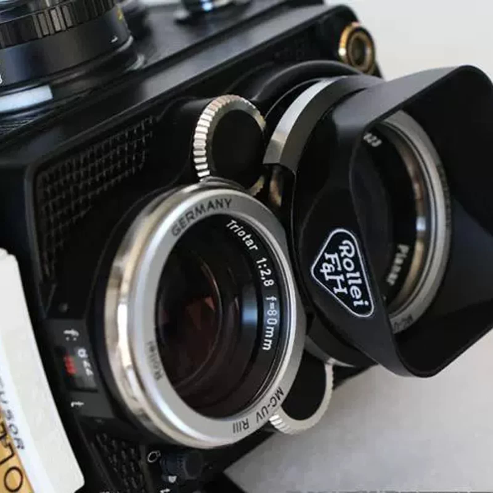 Nouveau Bay III pare-soleil carré en métal pour Rolleiflex 2.8C 2.8D 2.8E 2.8F 2.8GX 2.8FX 2.8 acces