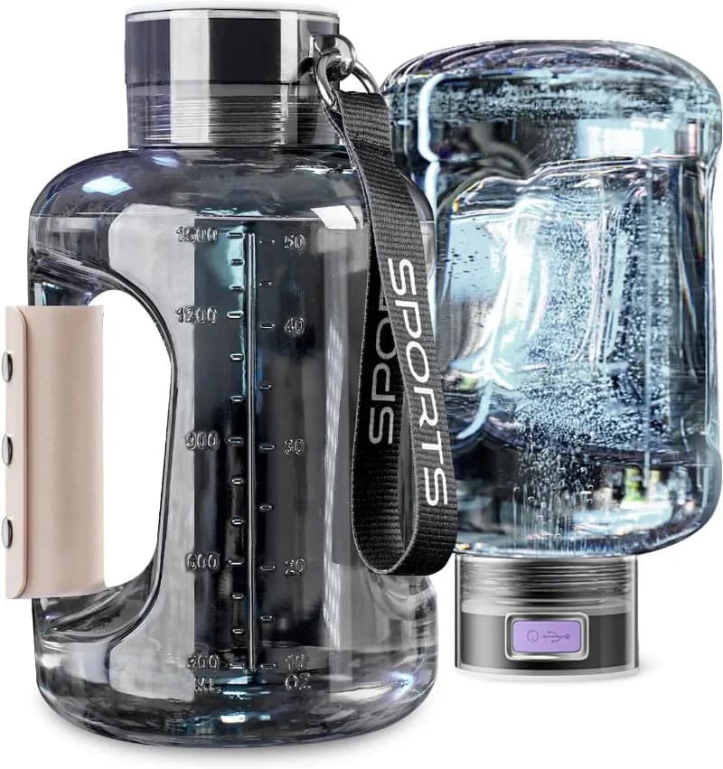 Bouteille d'eau d'hydrogène 1,5 l riche en hydrogène bouteille d'eau de sport Portable riche générat