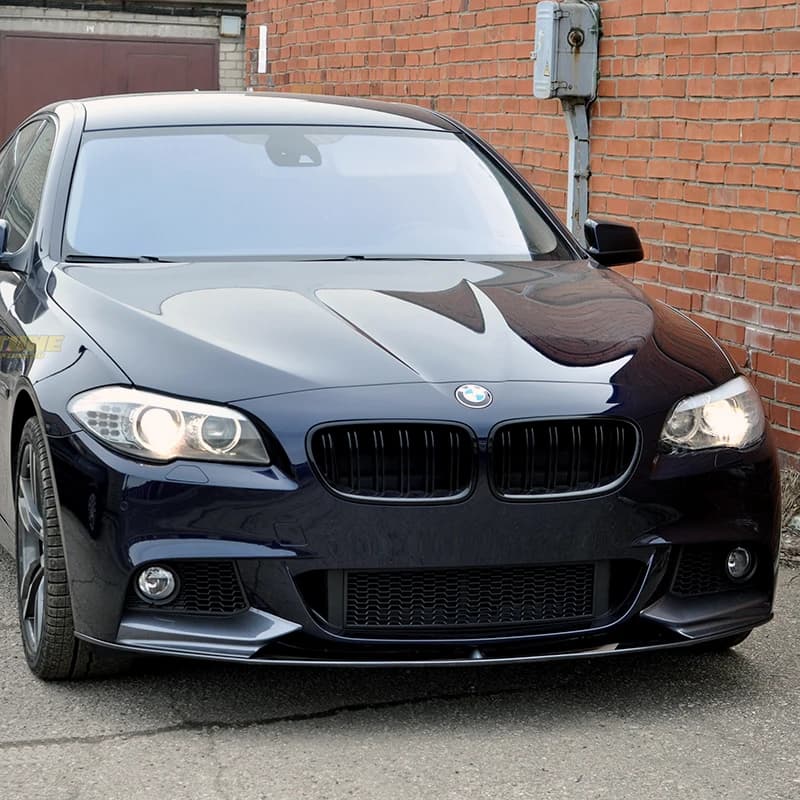 Kit de carrosserie ABS noir brillant, lèvre de pare-chocs avant de haute qualité, pour BMW série 5 F